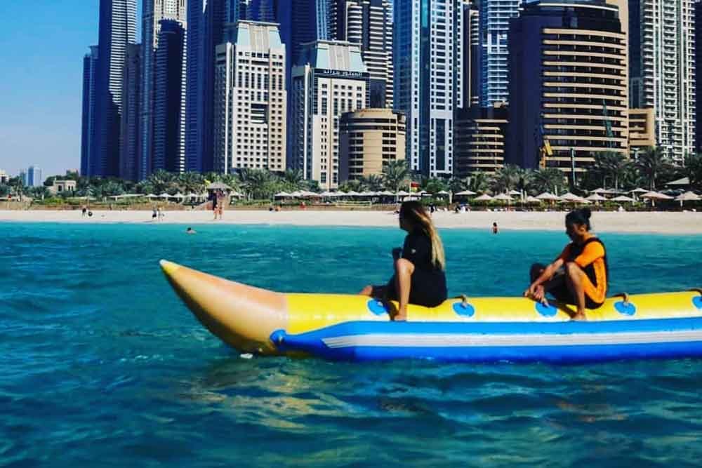 Banana Boat Ride in Dubai