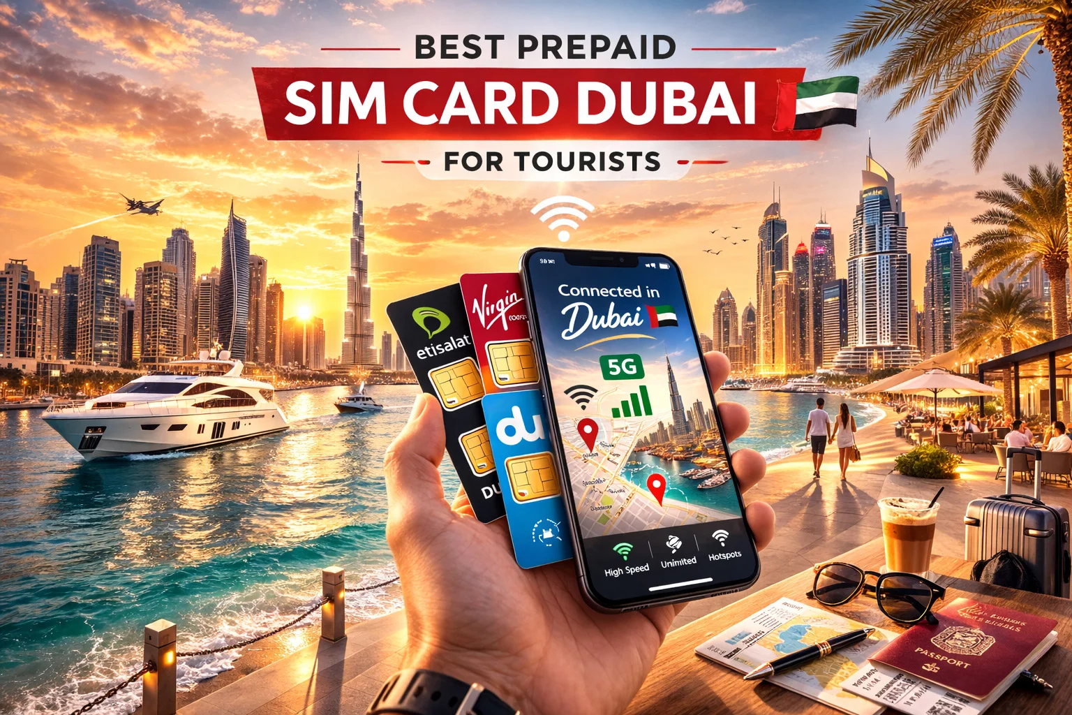 Best SIM Card for Tourists in Dubai