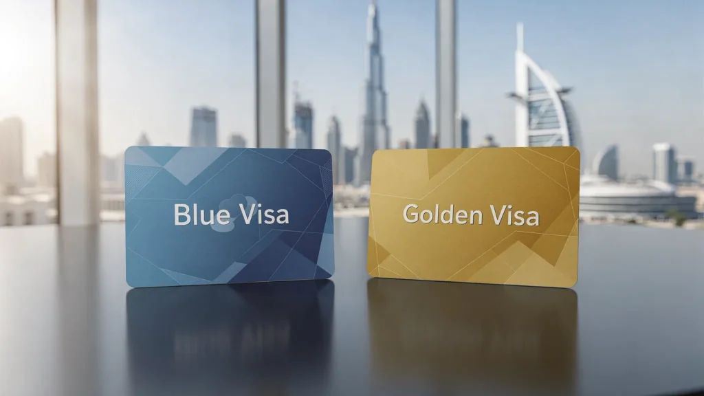 Blue Visa vs Golden Visa