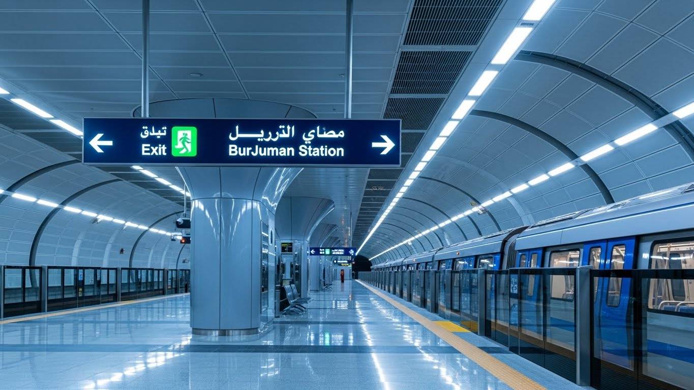 Burjuman Metro Station Guide